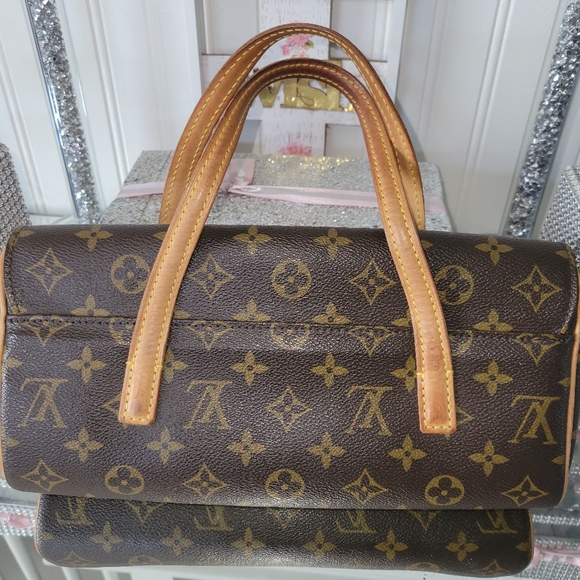 EUC 💯 Authentic LOUIS VUITTON Monogram Sonatine Brown - Picture 5 of 12